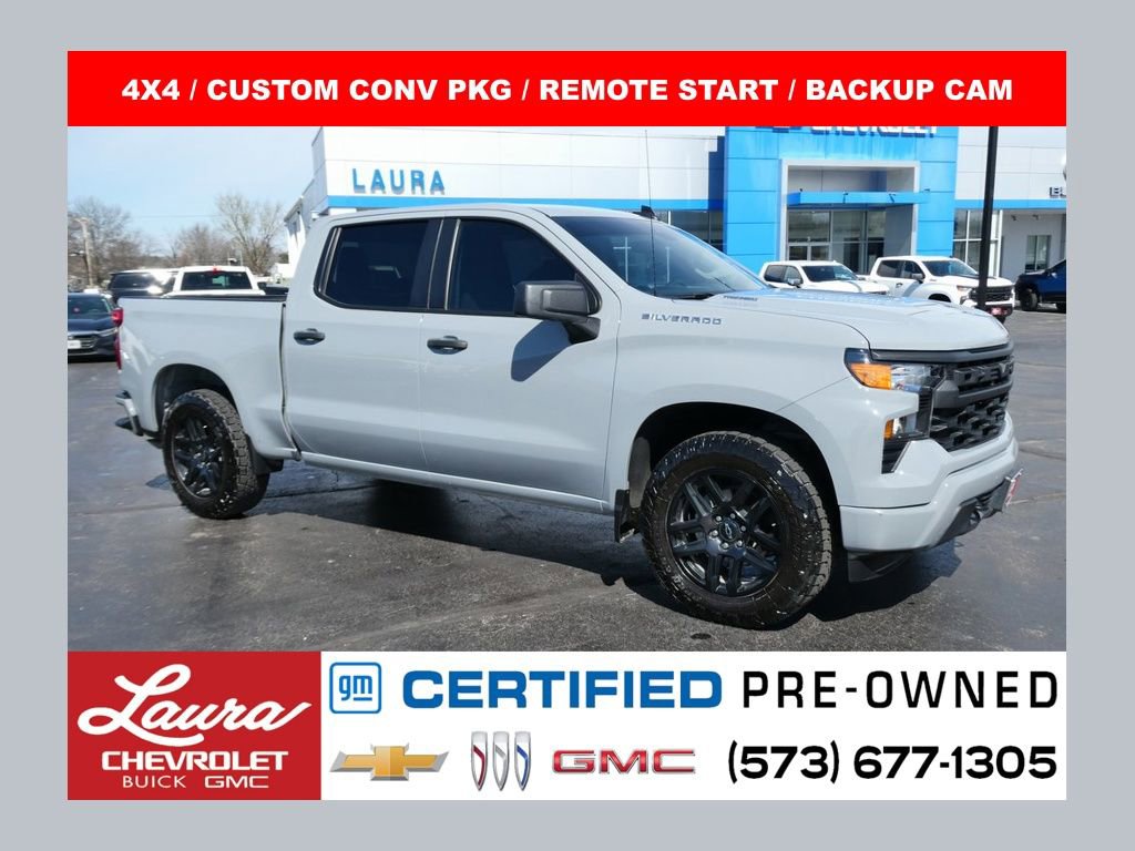 Certified 2025 Chevrolet Silverado 1500 Custom