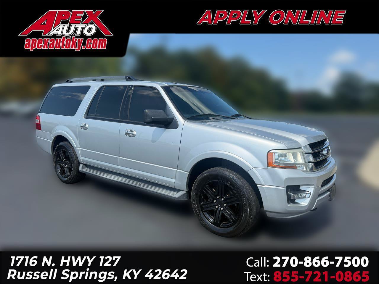 Used 2017 Ford Expedition EL XLT w/ Equipment Group 202A AWD/4WD image 1