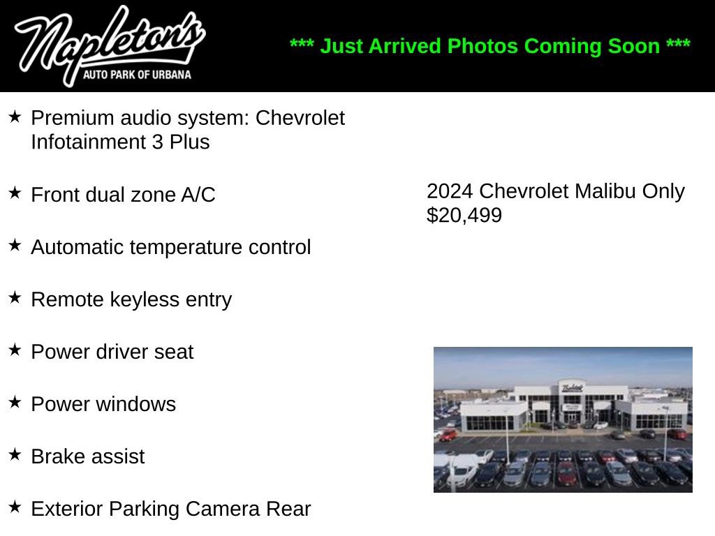 Used 2024 Chevrolet Malibu LT