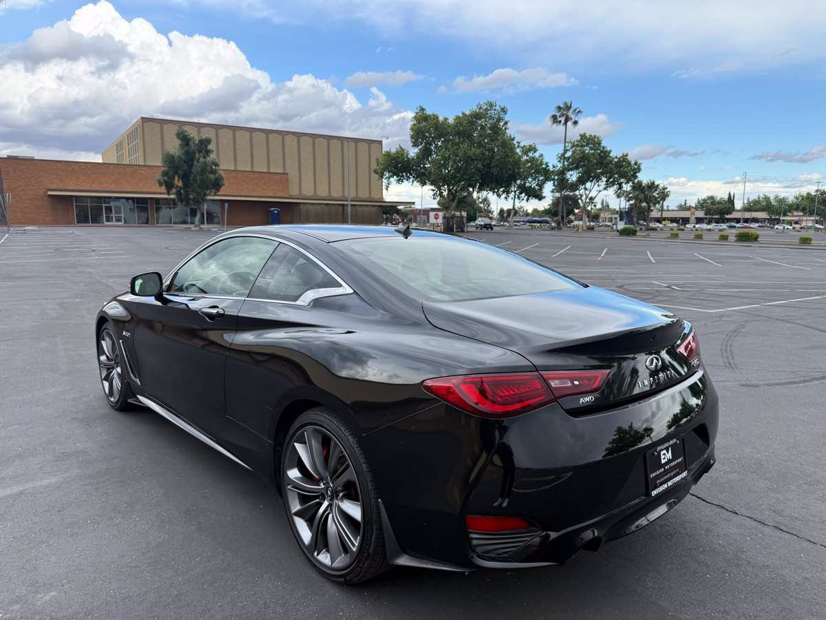 Used 2018 INFINITI Q60 Red Sport 400 w/ Sensory Package 3.0T Sport AWD/4WD image 5