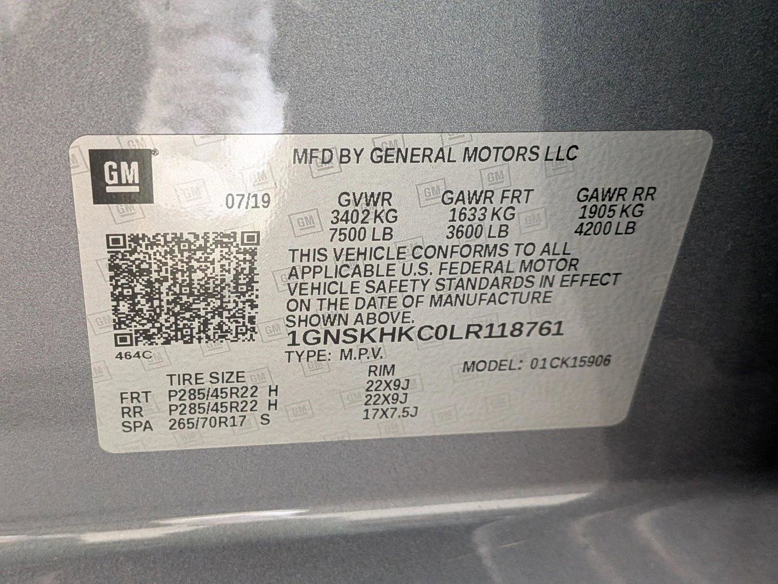 Used 2020 Chevrolet Suburban LT AWD/4WD image 27
