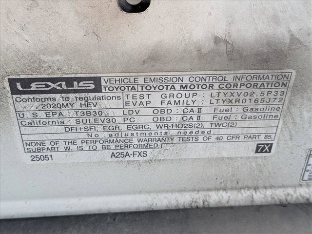 Used 2020 Lexus ES 300h w/ Accessory Package FWD image 13