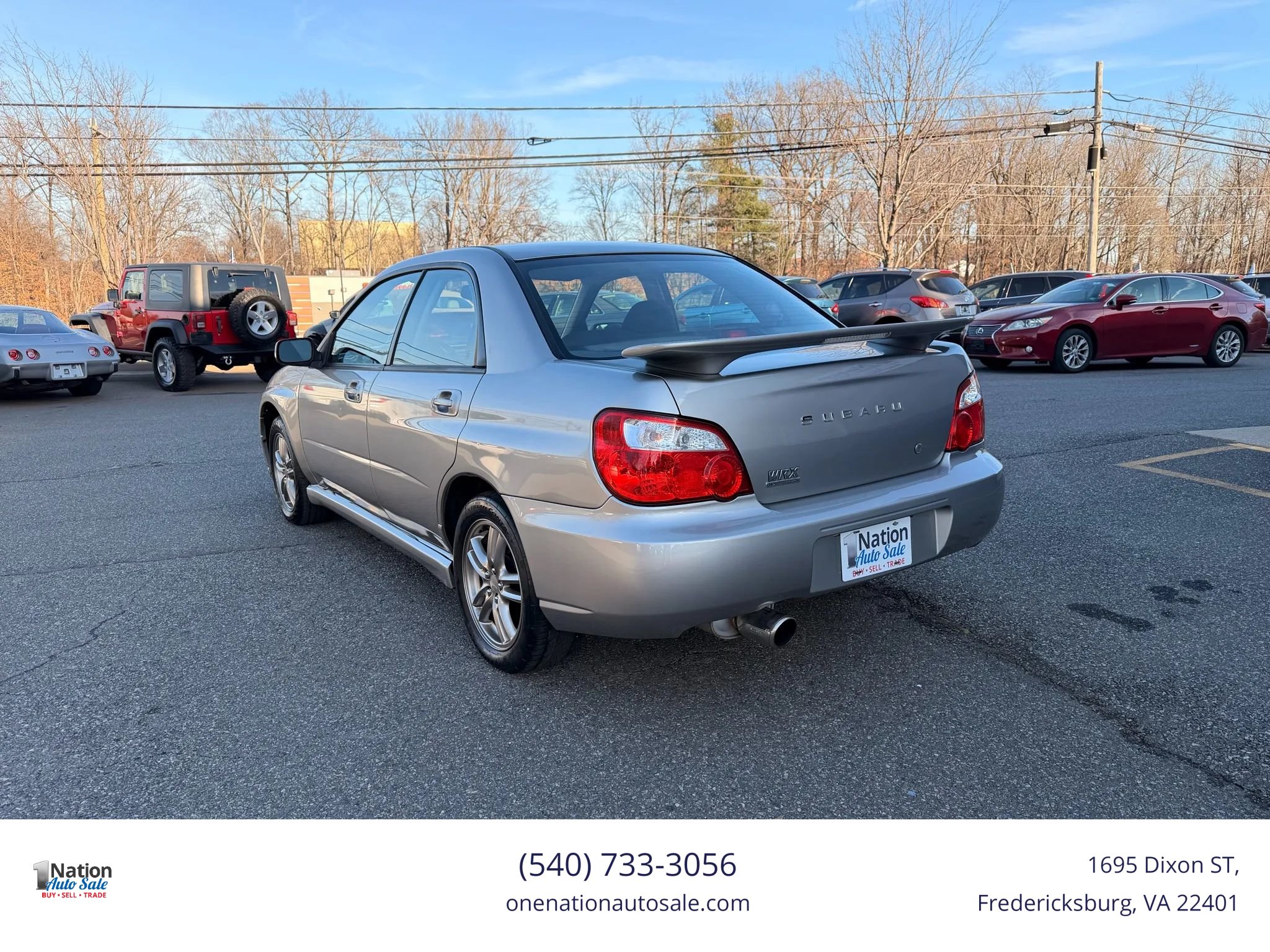 Used 2005 Subaru Impreza WRX Sedan AWD/4WD image 4