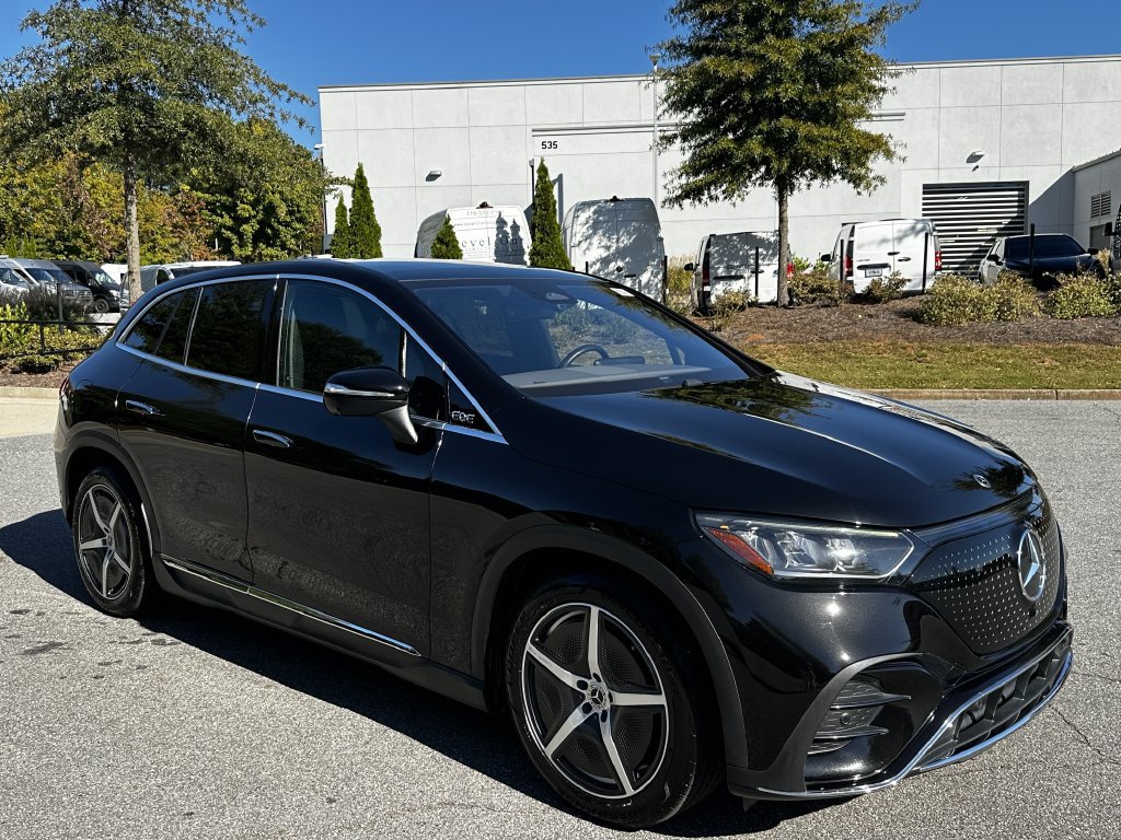 Certified 2025 Mercedes-Benz EQE 350+ SUV w/ AMG Line Exterior Package image 2