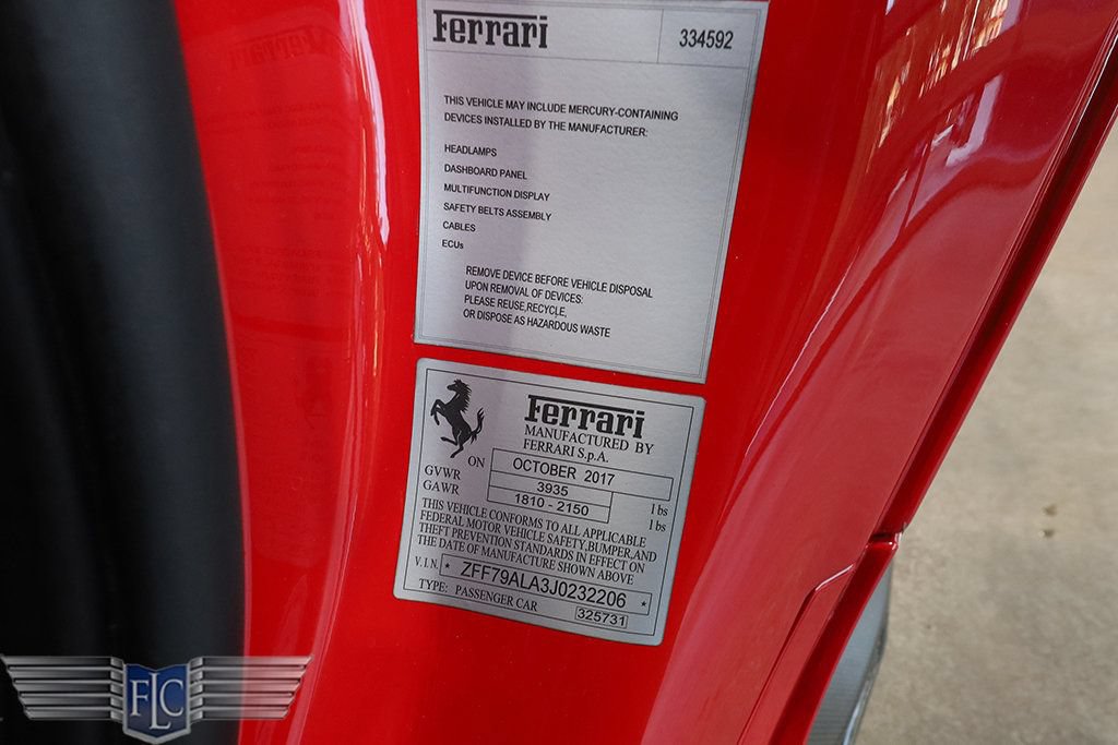 Used 2018 Ferrari 488 GTB RWD image 40