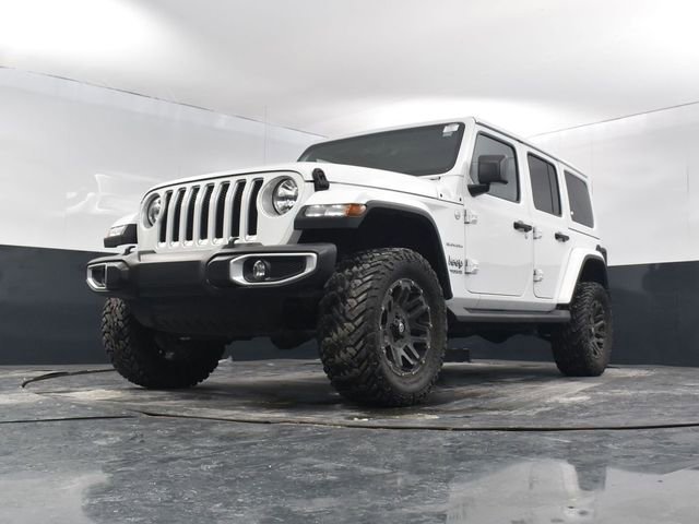 Used 2021 Jeep Wrangler Unlimited Sahara w/ Uconnect 4C Nav & Sound Group image 39