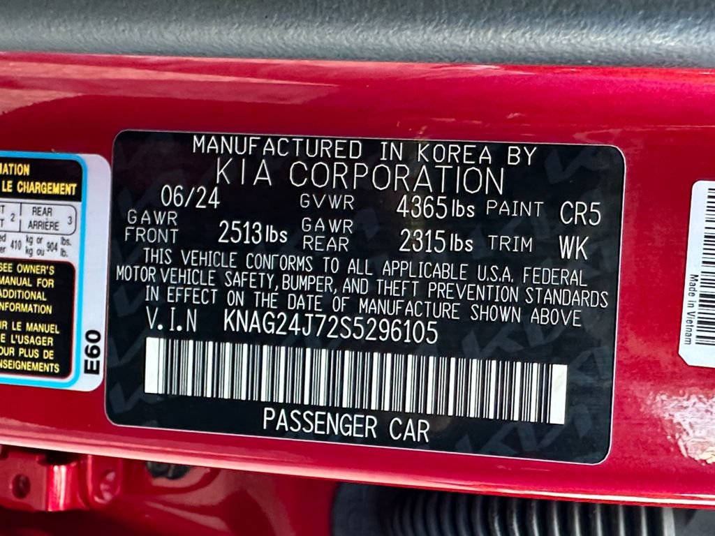 Certified 2025 Kia K5 LXS FWD image 16