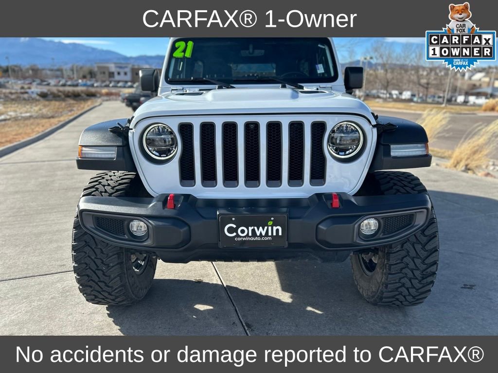 Used 2021 Jeep Wrangler Unlimited Rubicon image 2