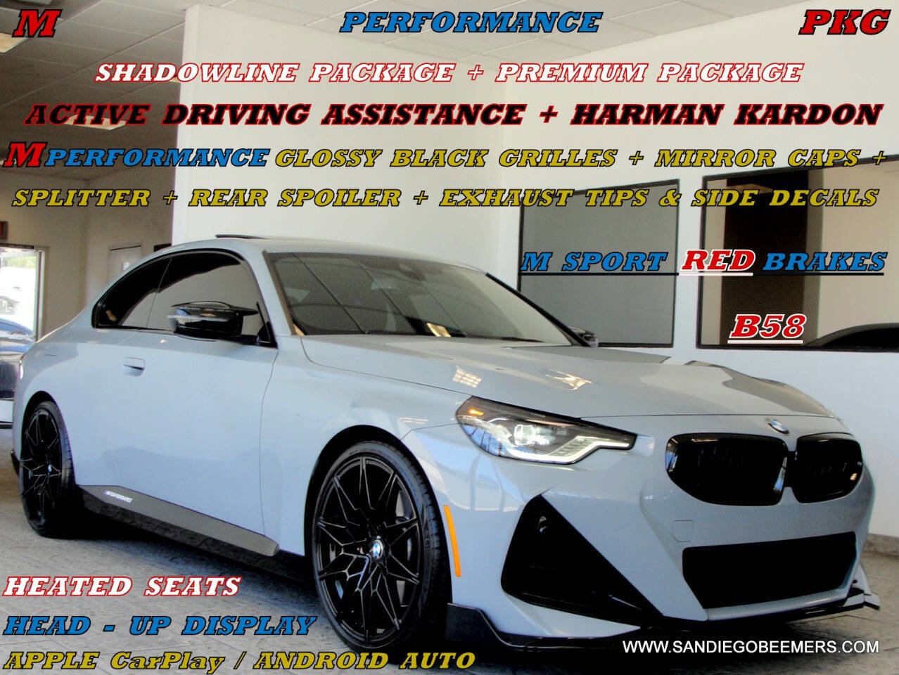Used 2024 BMW M240i Coupe w/ Premium Package image 1