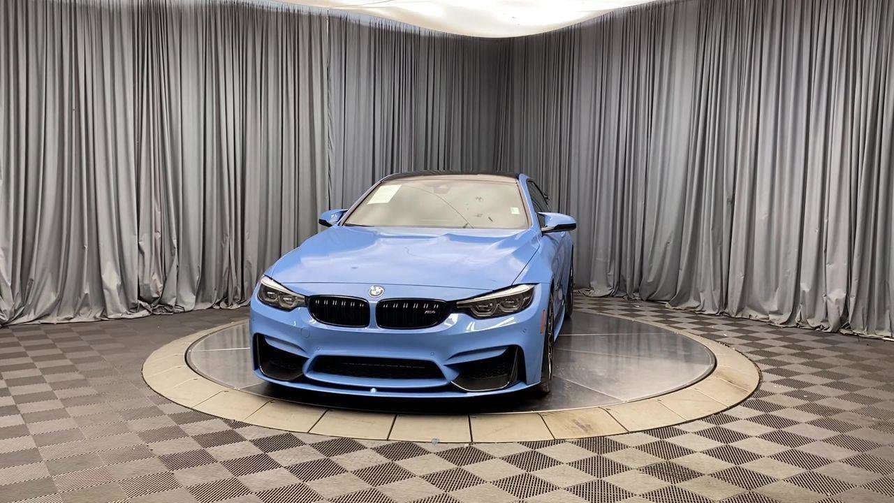 Used 2019 BMW M4 Coupe w/ Competition Package RWD image 2