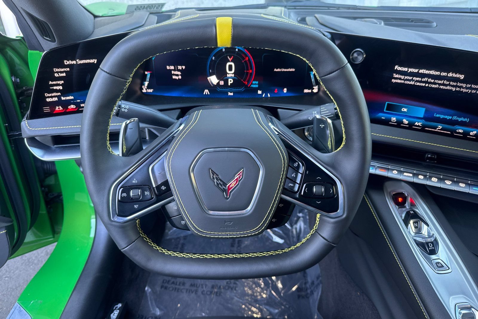 New 2026 Chevrolet Corvette Stingray Preferred Cpe w/ Z51 Performance Package RWD image 14
