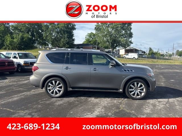 Used 2014 INFINITI QX80 4WD w/ Deluxe Touring Package