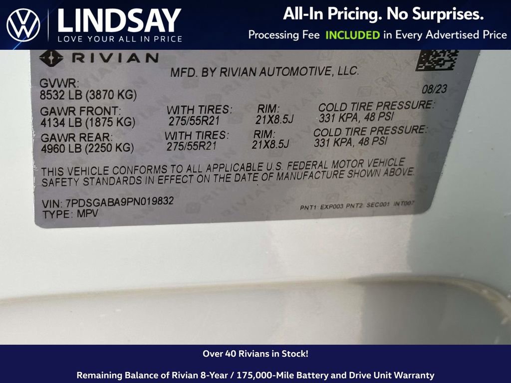 Used 2023 Rivian R1S Adventure image 26