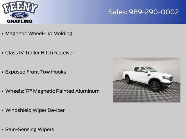 Certified 2020 Ford Ranger Lariat w/ Equipment Group 501A Mid image 16