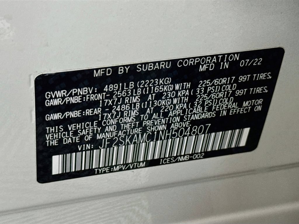 Used 2022 Subaru Forester Wilderness AWD/4WD image 33