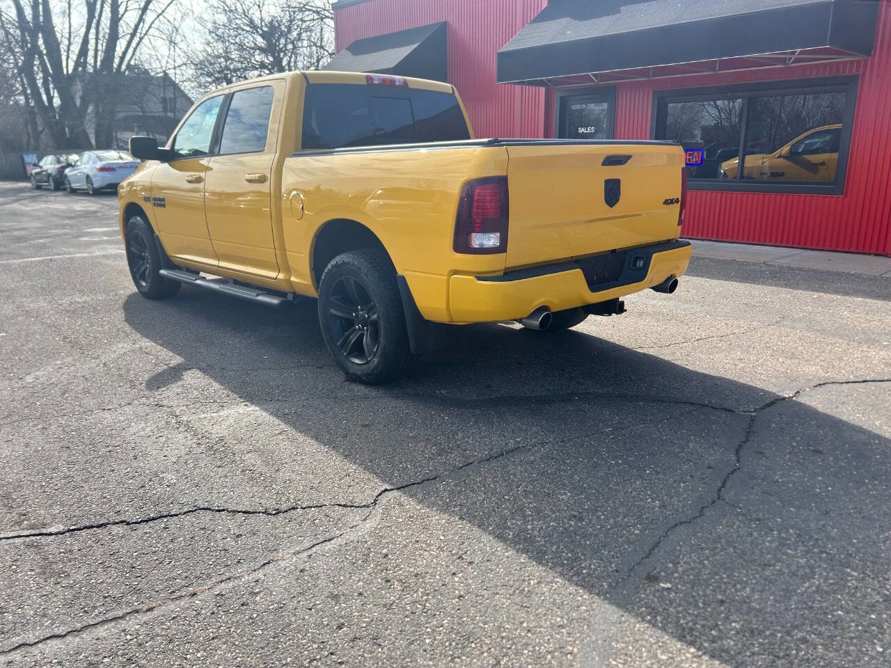 Used 2016 RAM 1500 Sport w/ Stinger Yellow Sport Package AWD/4WD image 16