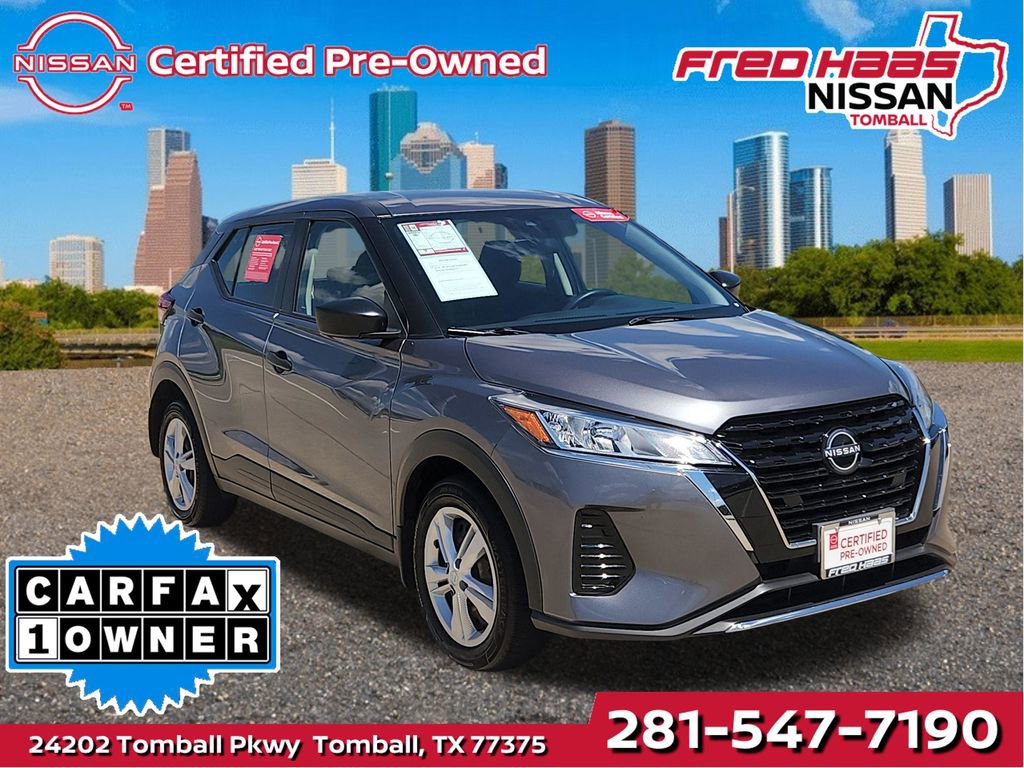 Certified 2024 Nissan Kicks S FWD 360° Tour