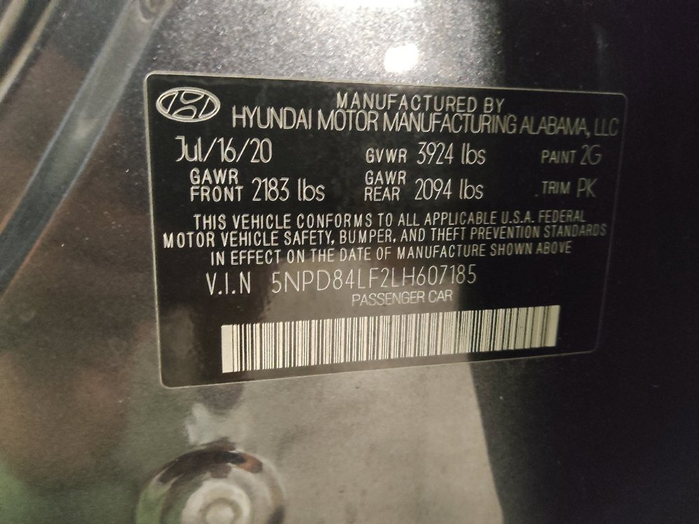 Used 2020 Hyundai Elantra Limited w/ Cargo Package (C1) FWD image 33