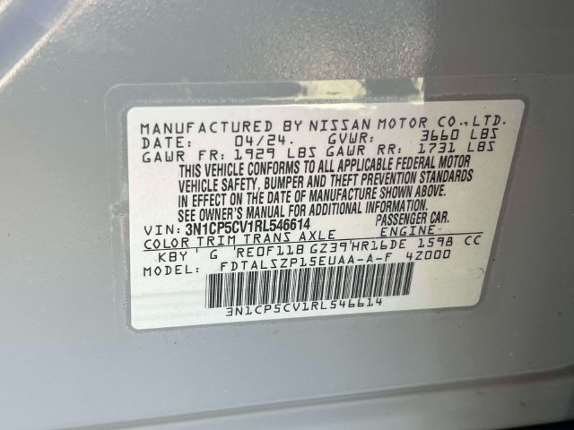 Used 2024 Nissan Kicks SV FWD image 31