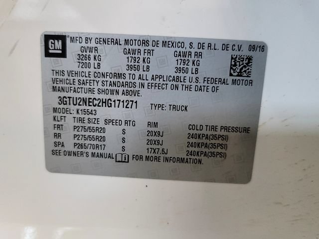 Used 2017 GMC Sierra 1500 SLT w/ SLT Premium Package AWD/4WD image 35