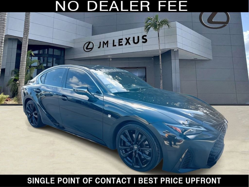 Certified 2023 Lexus IS 350 F Sport w/ Navigation Package image 1