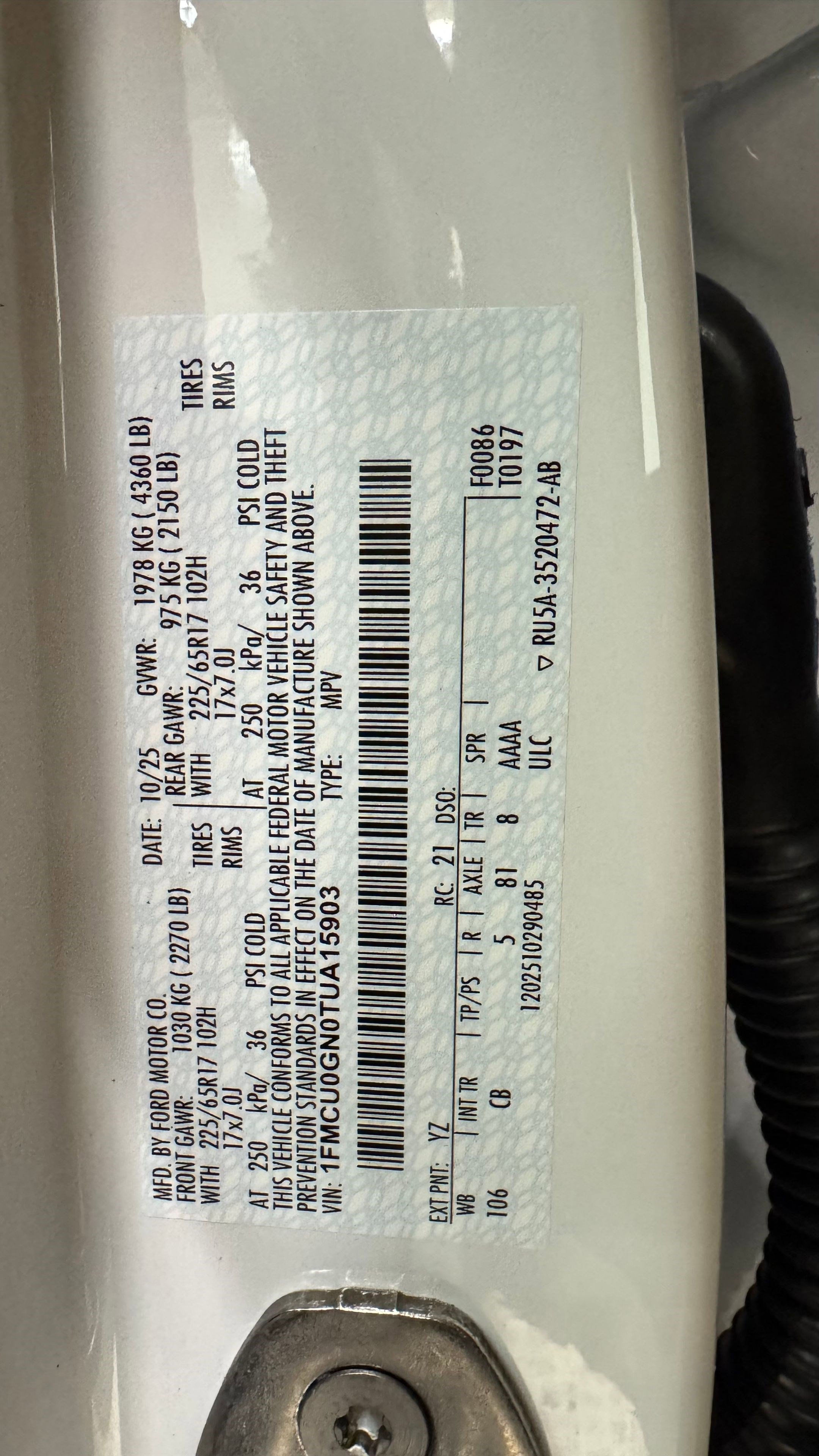 New 2026 Ford Escape Active w/ Tech Pack #1 FWD image 23