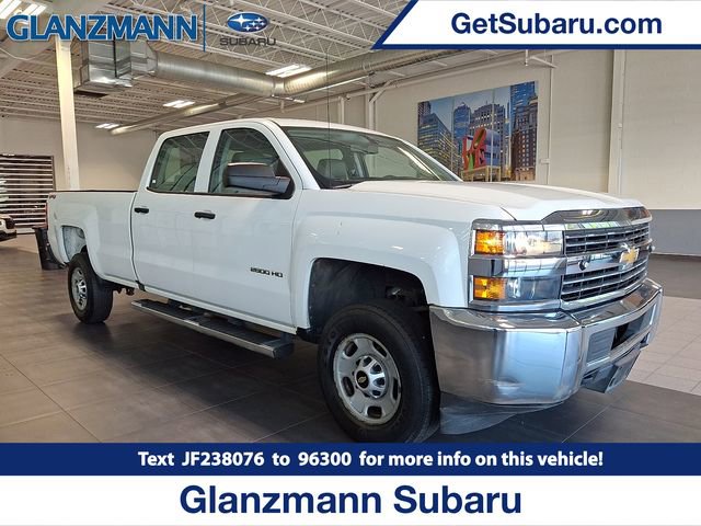 Used 2018 Chevrolet Silverado 2500 W/T w/ Snow Plow Prep Package