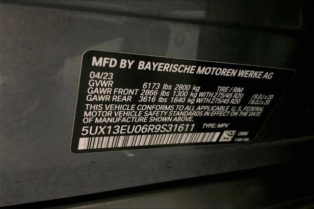 Certified 2024 BMW X5 sDrive40i w/ M Sport Package RWD image 13