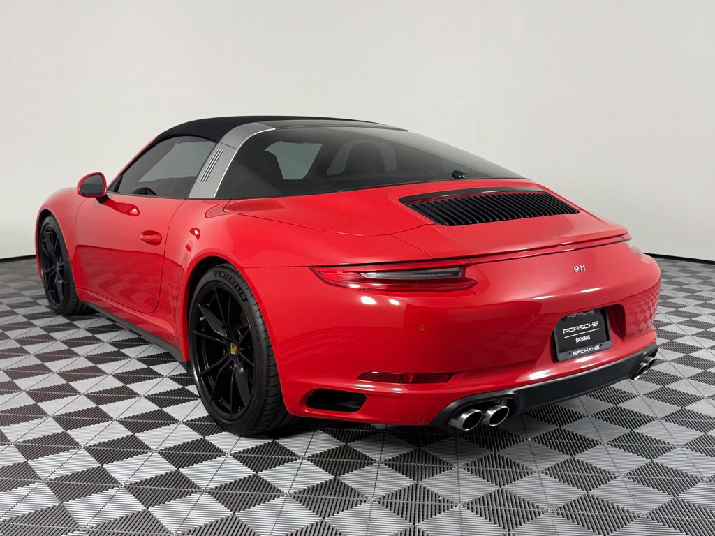 Used 2017 Porsche 911 Targa 4S AWD/4WD image 3