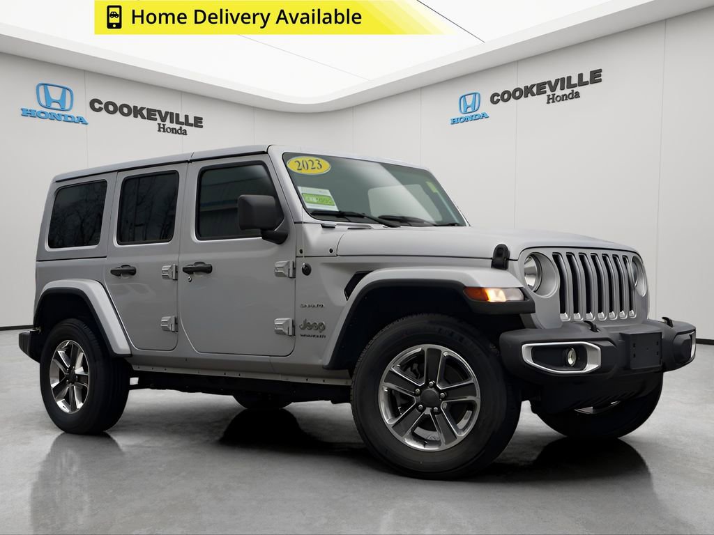 Used 2023 Jeep Wrangler Sahara image 1