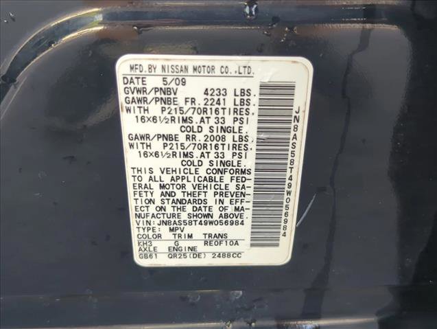 Used 2009 Nissan Rogue S image 26