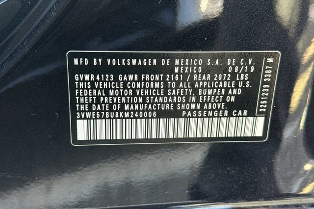 Used 2019 Volkswagen Jetta SEL FWD image 35