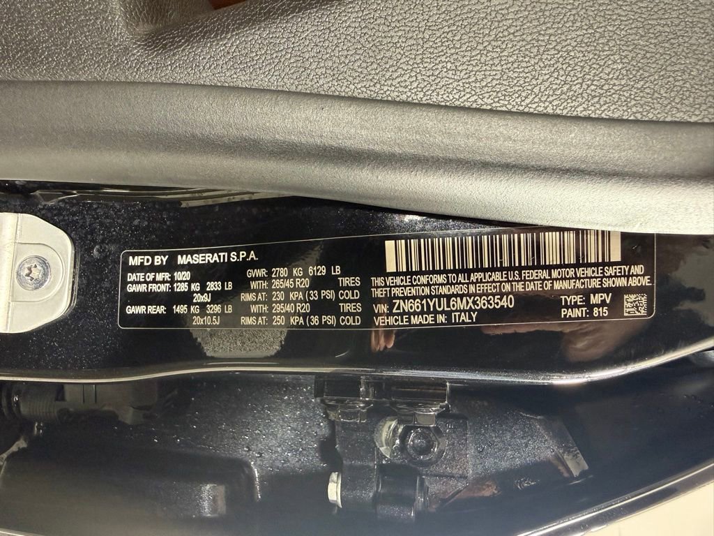 Used 2021 Maserati Levante S GranLusso image 12