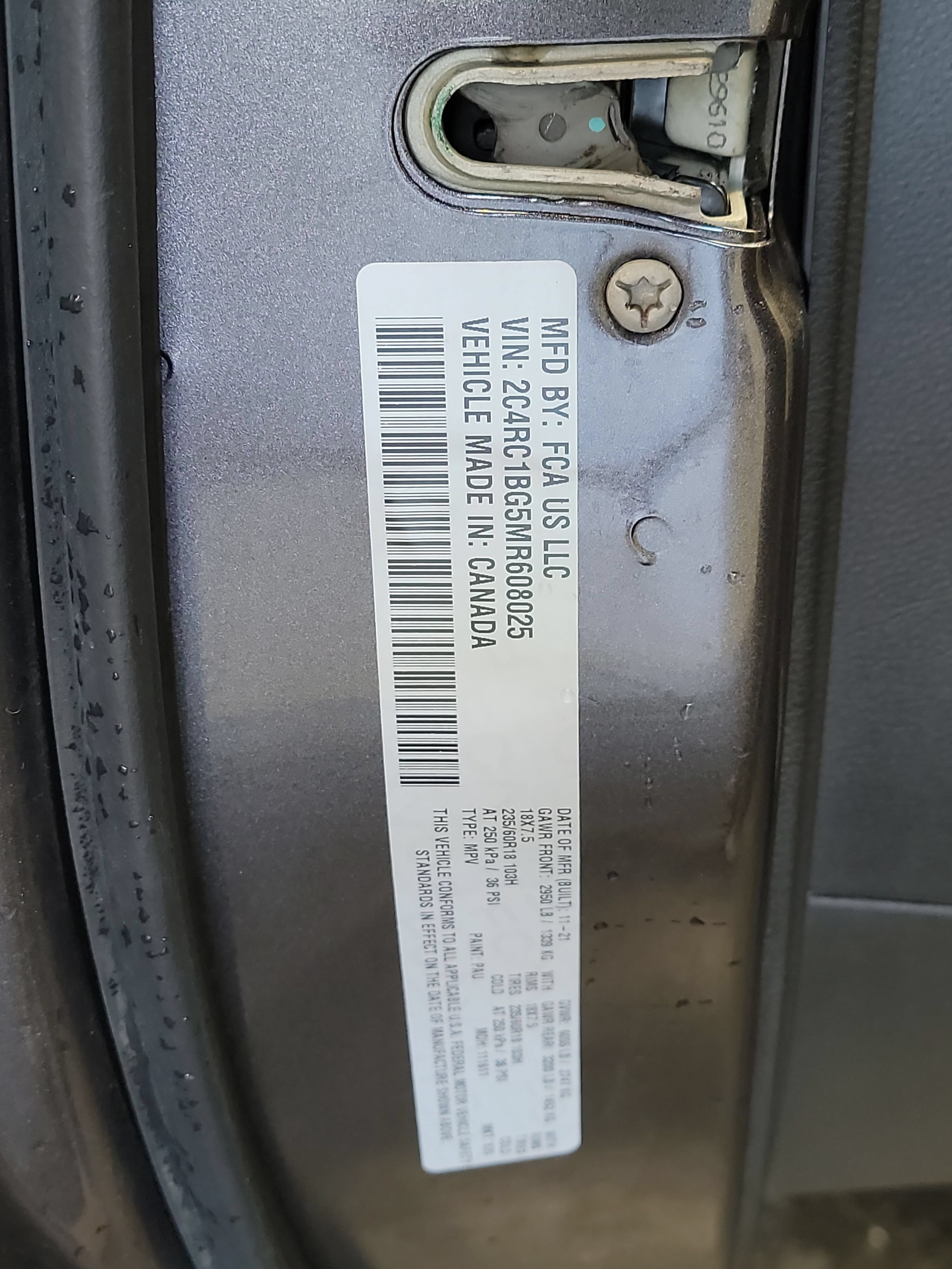 Used 2021 Chrysler Pacifica Touring-L w/ S Appearance Package FWD image 32