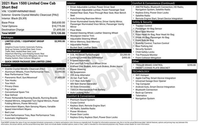 Used 2021 RAM 1500 Limited video 3