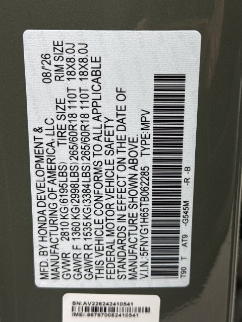 Used 2026 Honda Pilot TrailSport image 19