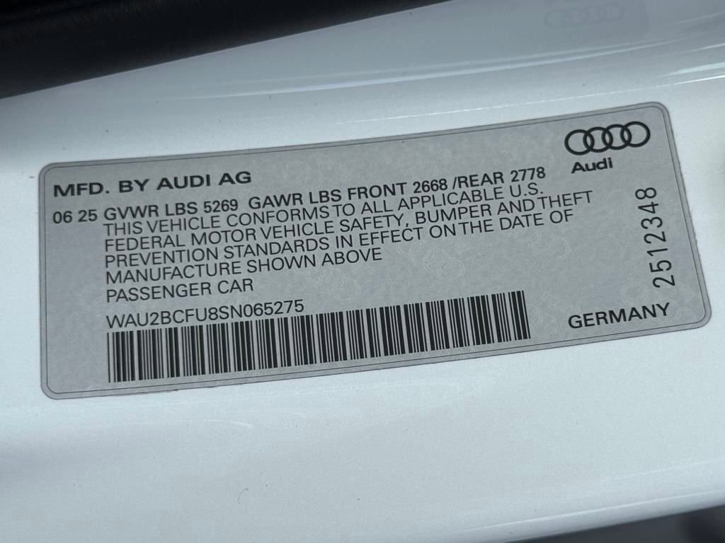 New 2025 Audi A5 2.0T Premium Plus image 69