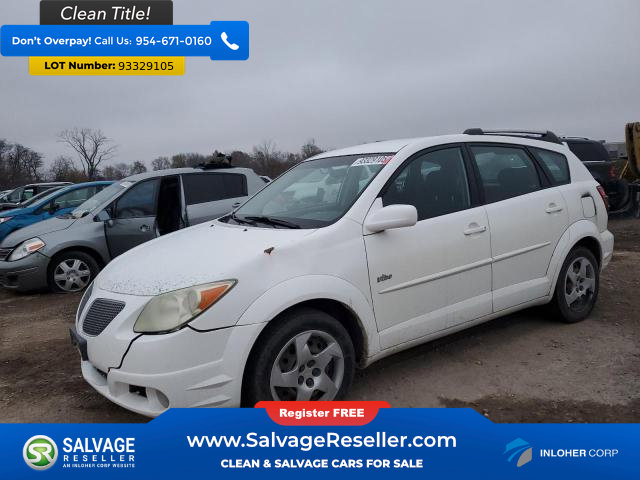 Used 2005 Pontiac Vibe w/ Power Group Value Package