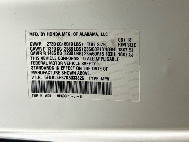 Used 2019 Honda Odyssey EX image 37
