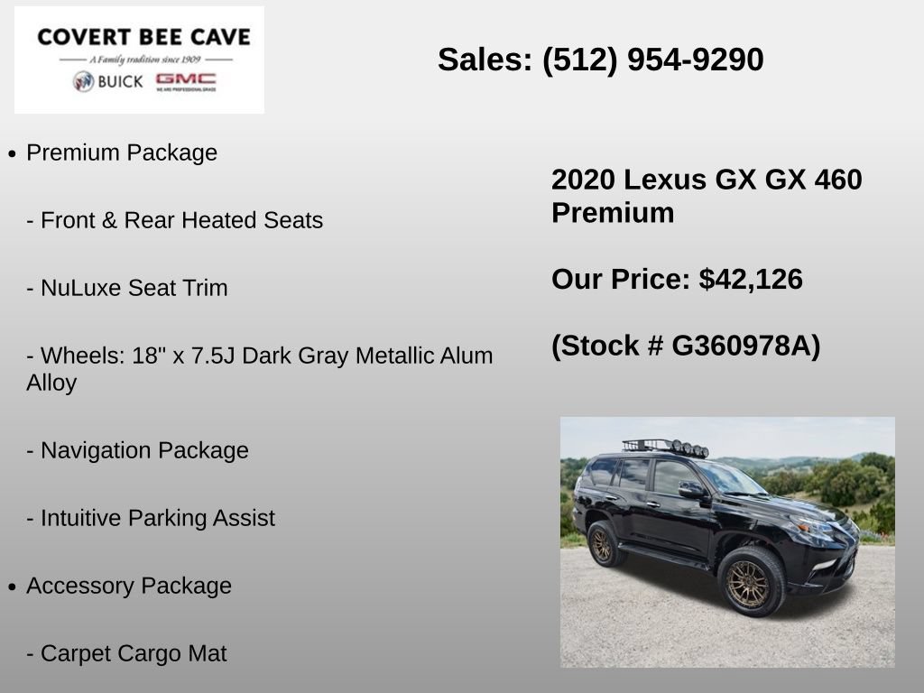 Used 2020 Lexus GX 460 Premium w/ Premium Package AWD/4WD image 12