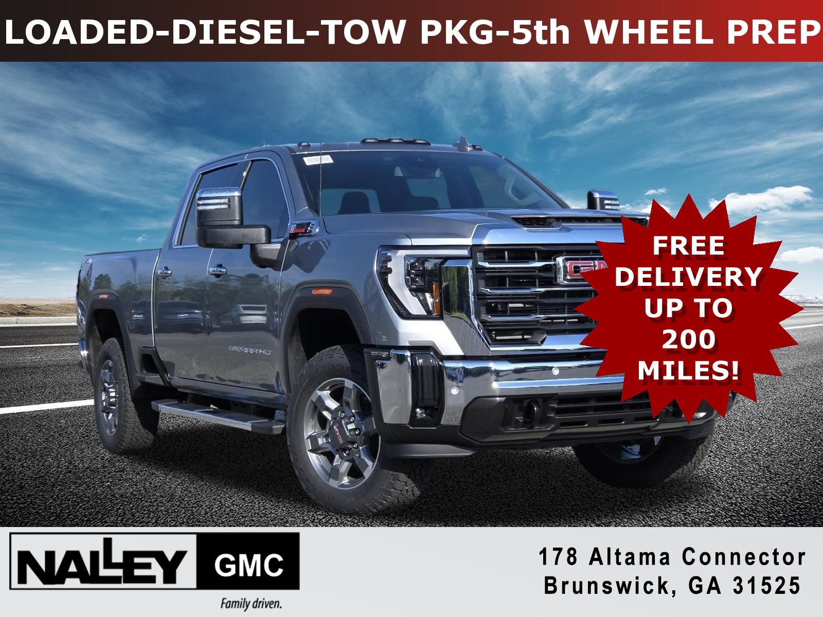 New 2026 GMC Sierra 2500 SLT w/ SLT Premium Package
