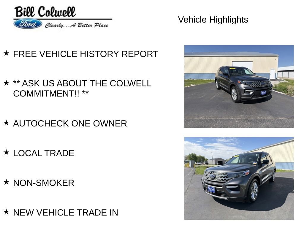Used 2020 Ford Explorer Limited w/ Class III Trailer Tow Package AWD/4WD image 11