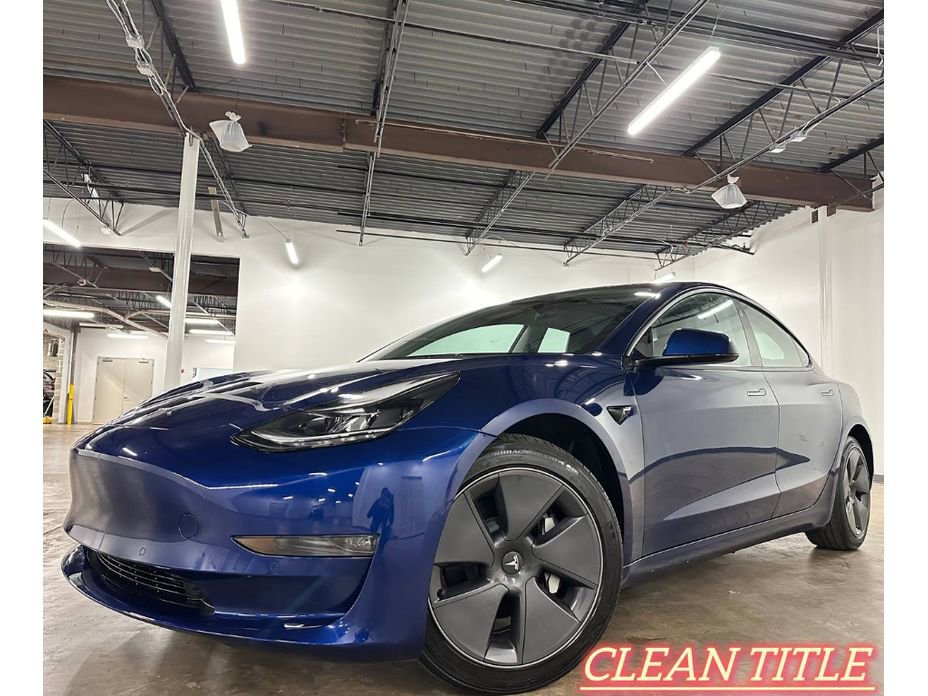 Used 2022 Tesla Model 3 Long Range AWD/4WD image 1
