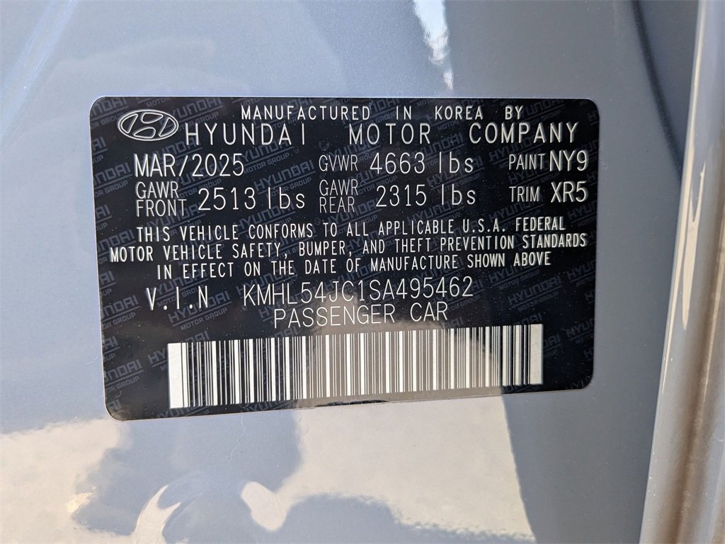 Certified 2025 Hyundai Sonata N Line image 23