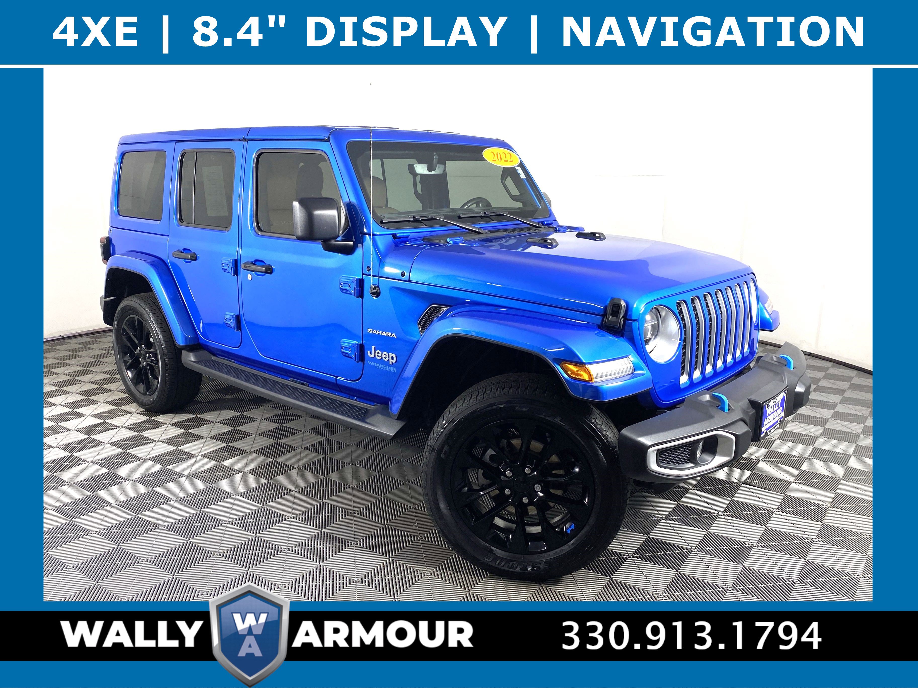 Used 2022 Jeep Wrangler Unlimited Sahara w/ Cold Weather Group