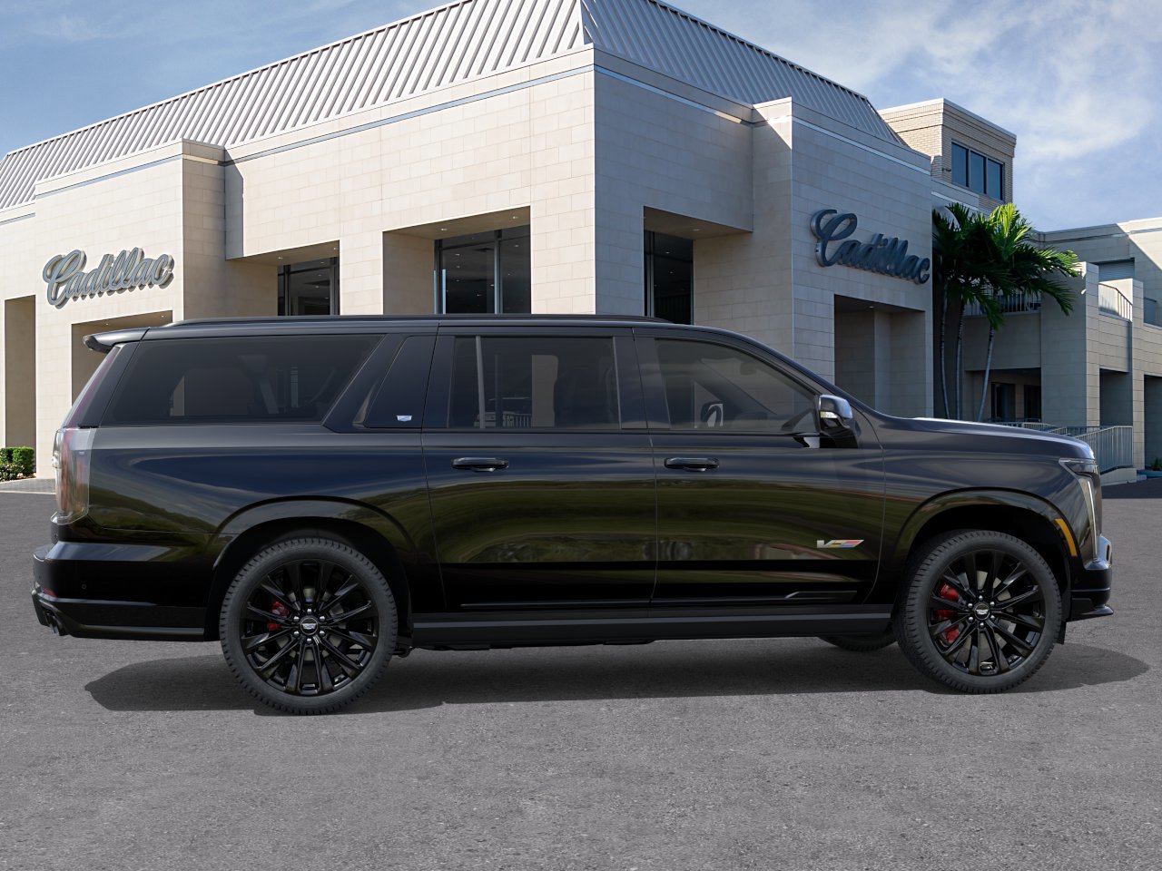New 2026 Cadillac Escalade ESV V w/ LPO, ONYX Package AWD/4WD image 5