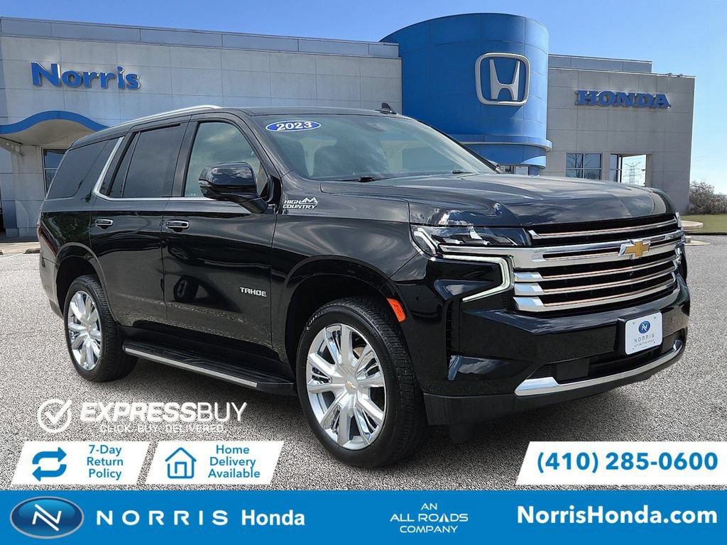 Used 2023 Chevrolet Tahoe High Country AWD/4WD image 1