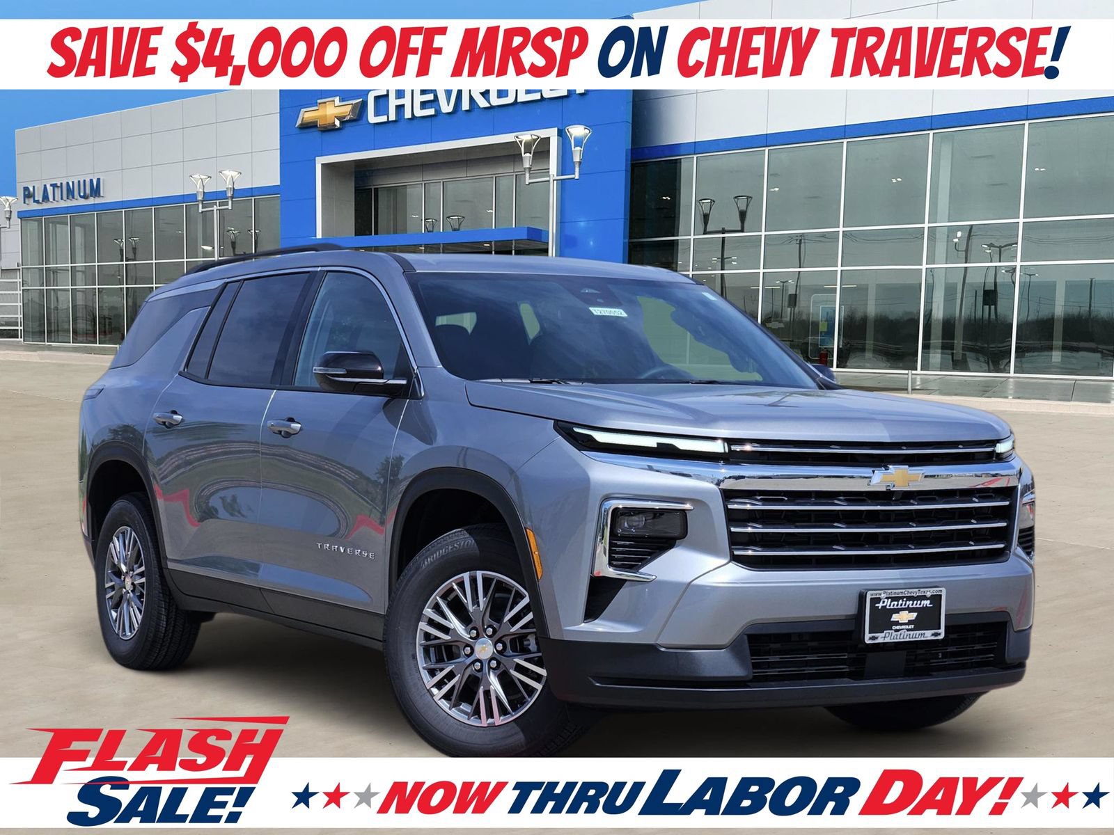 New 2027 Chevrolet Traverse LT