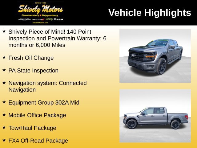 Used 2024 Ford F150 XLT w/ Equipment Group 302A MID AWD/4WD image 7