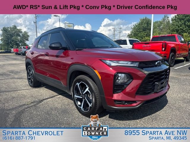 Used 2022 Chevrolet TrailBlazer RS w/ Sun and Liftgate Package AWD/4WD video 1
